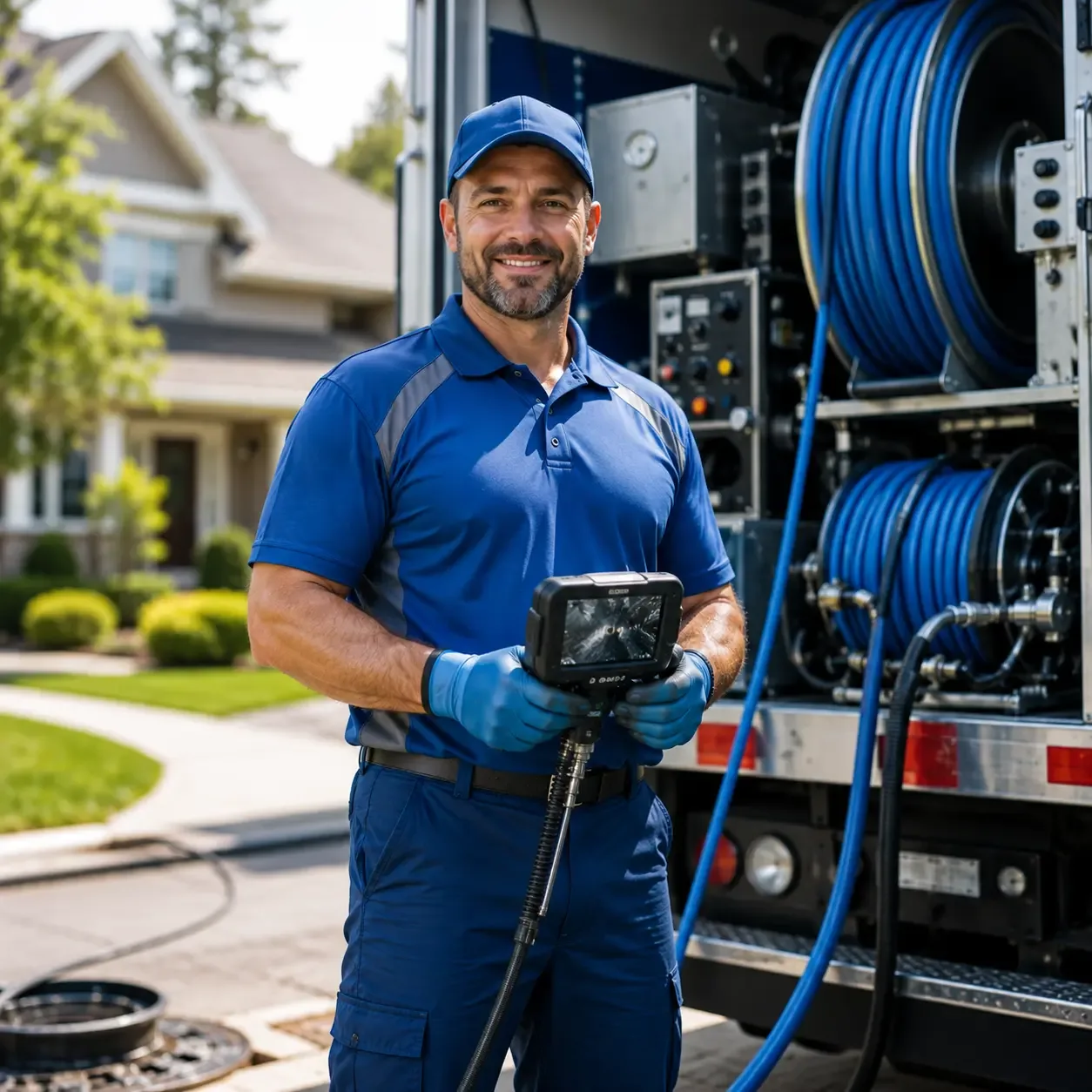 Local outdoor drain cleaning specialists in Pennellville, NY